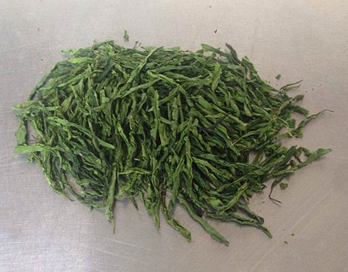 荷葉茶和棗葉茶試機(jī)生產(chǎn)成果展示